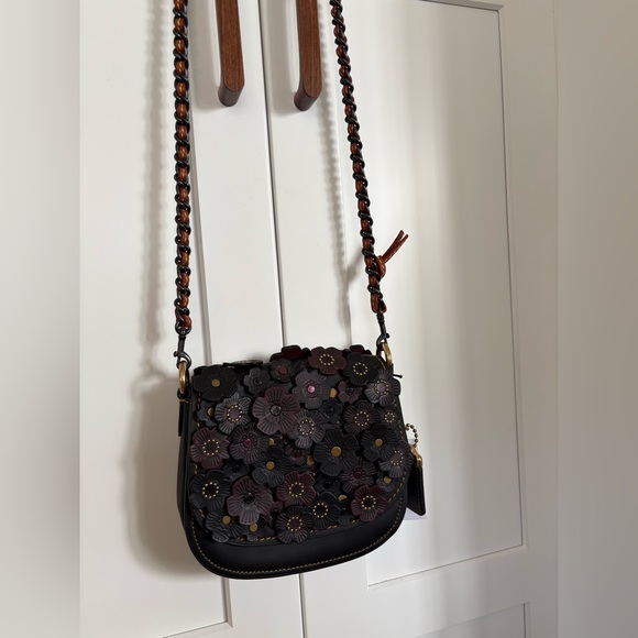 Coach 1941 Dinky Saddle Bag Tea Rose NEW - Picture 15 of 16